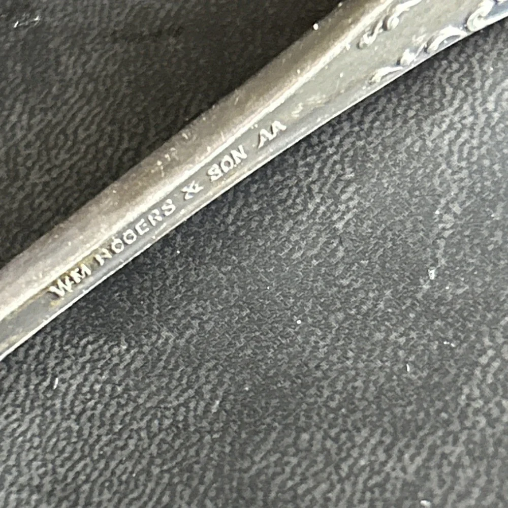 Antique Silverplate Butter Pick | WM Rogers and Son AA Dogwood Flower